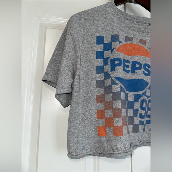 Pepsi 98 Logo Cropped T Shirt S - Picture 3 of 5
